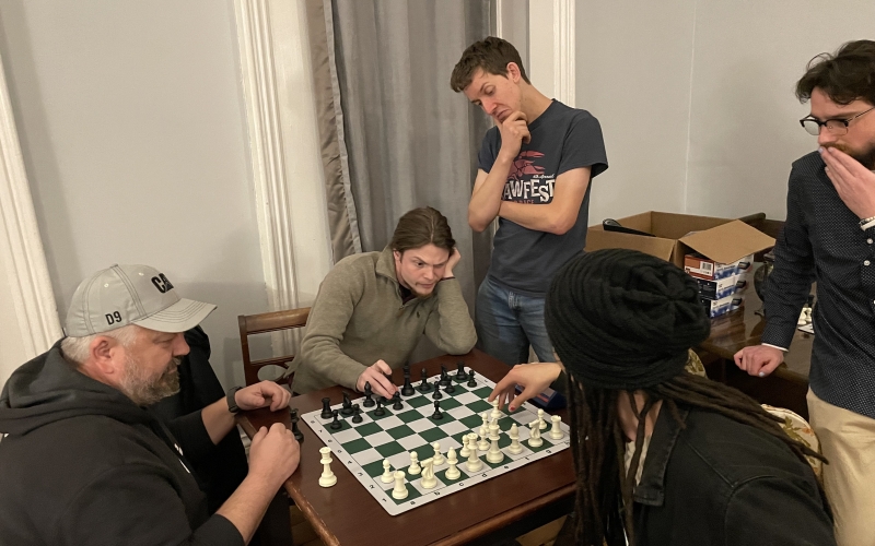 A Wednesday Night Chess Tableau