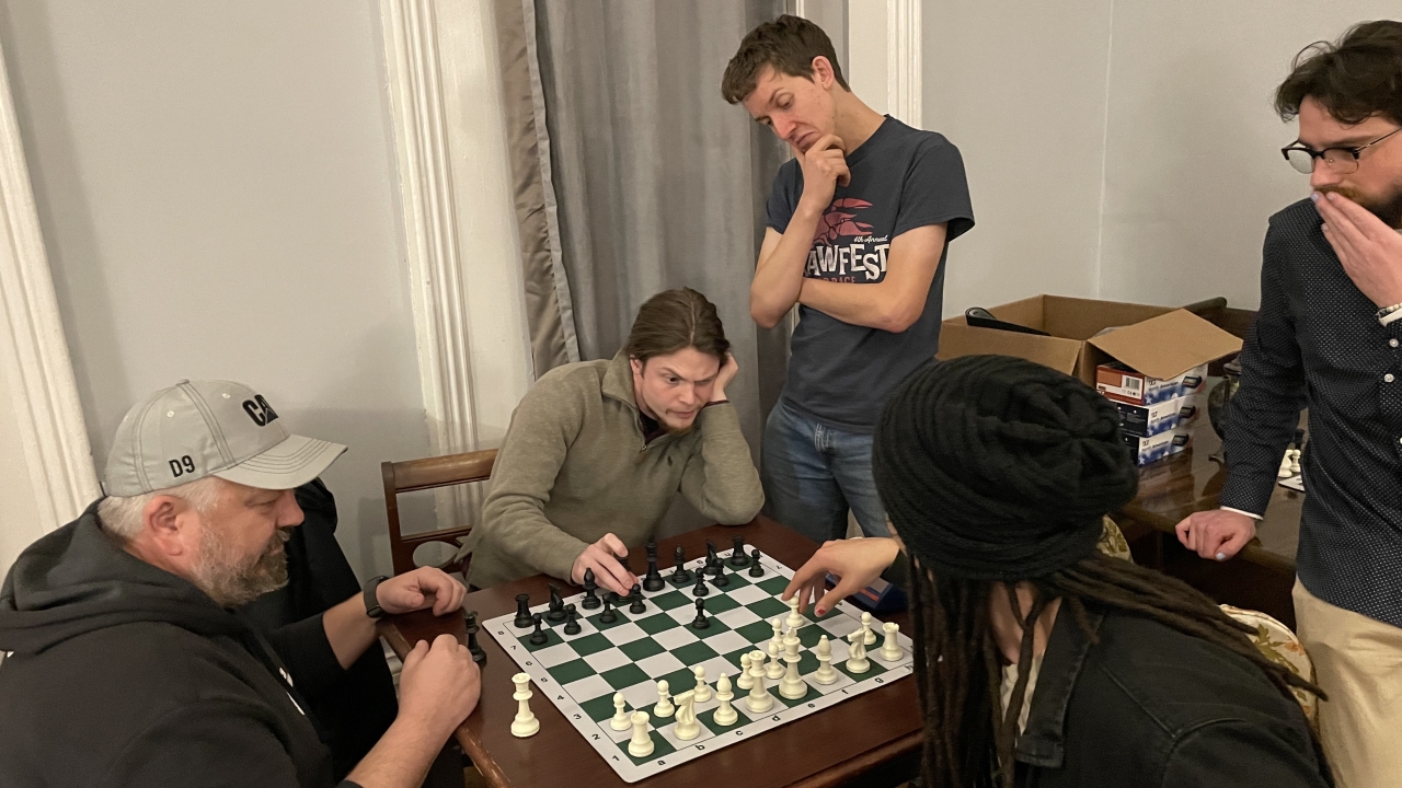 A Wednesday Night Chess Tableau